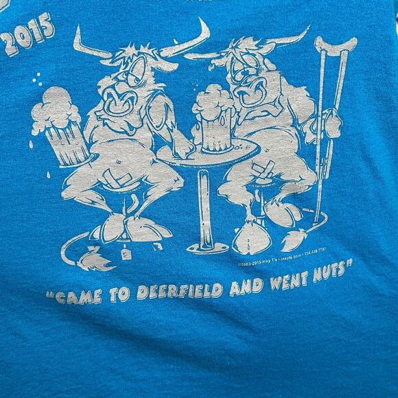 14th Annual Testicle Festival T-Shirt, Deerfield, MI, Size Large - Picture 8 of 11